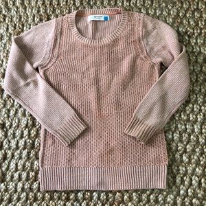 Anthropologie Salmon-Colored Sweater
